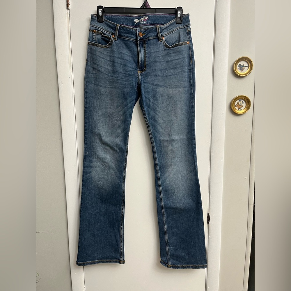 Wrangler Boot Cut Jeans Classic Style Size 13/34